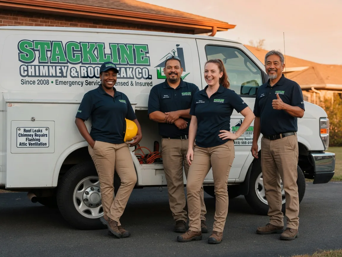 Chimney flashing repair company in Henderson, MD